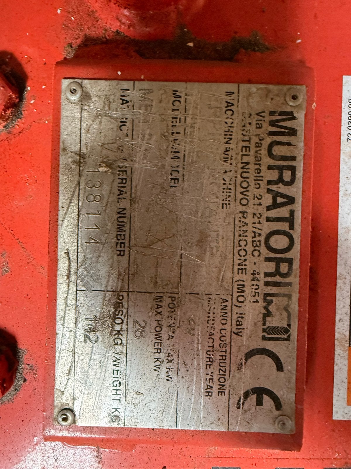 Muratori ME190 rotorkopeg/rotoreg voor minitractor, Ophalen of Verzenden, Zo goed als nieuw