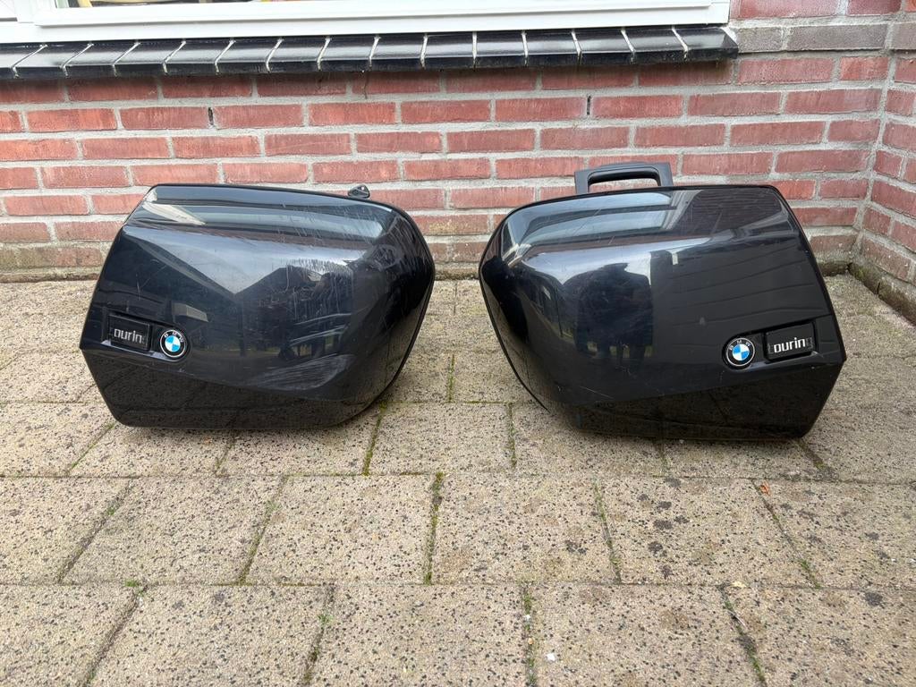 BMW Touring systeem koffers zwart R 1100 / R1150, Motoren, Ophalen of Verzenden, Gebruikt