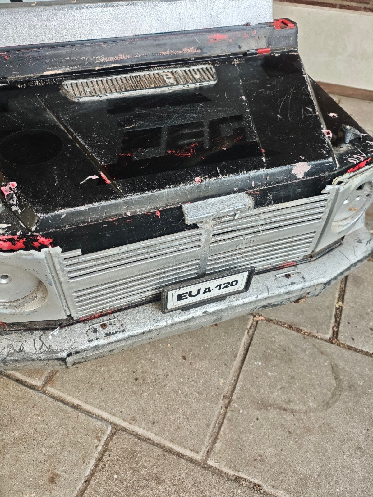 Elektrische jeep kind, Gebruikt