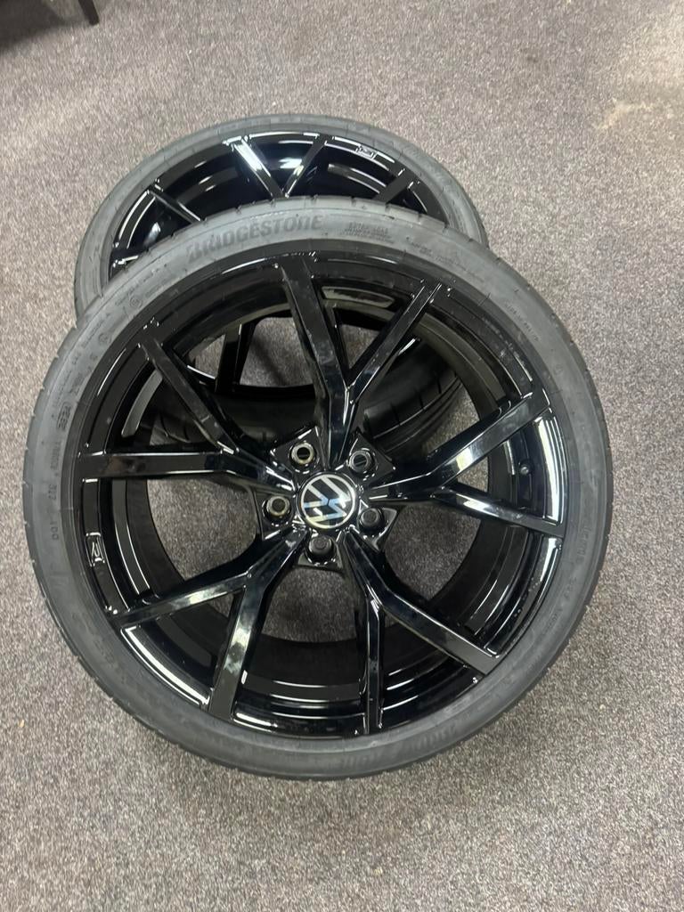 Vw Estoril velg (1x)NIEUW 5h0601025S/AD/AM warmenau foto, Auto-onderdelen, Banden en Velgen, Banden en Velgen, Nieuw, 235 mm, Zomerbanden