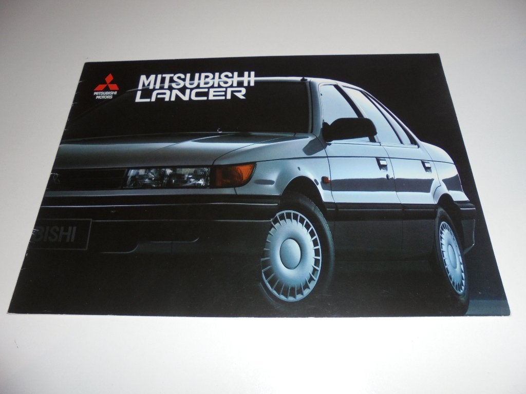 brochure Mitsubishi Lancer  1989, Ophalen of Verzenden, Zo goed als nieuw, Mitsubishi