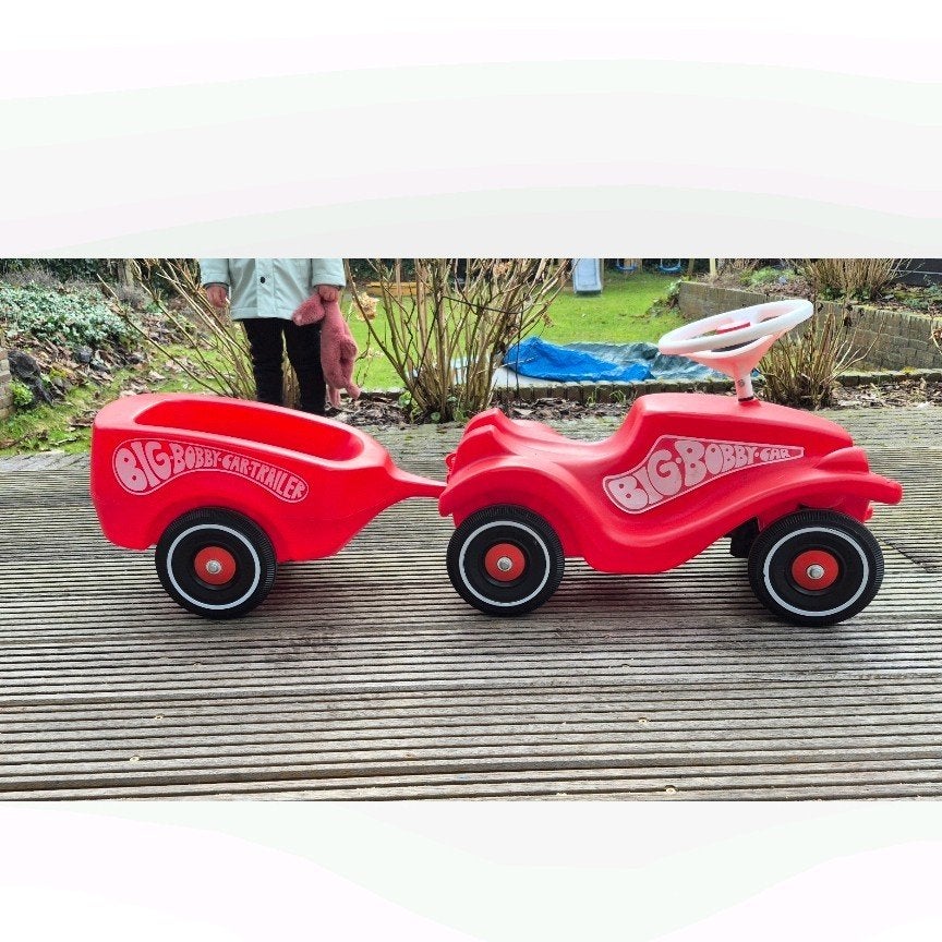 Big Bobby Car Classic met aanhanger, Ophalen, Zo goed als nieuw