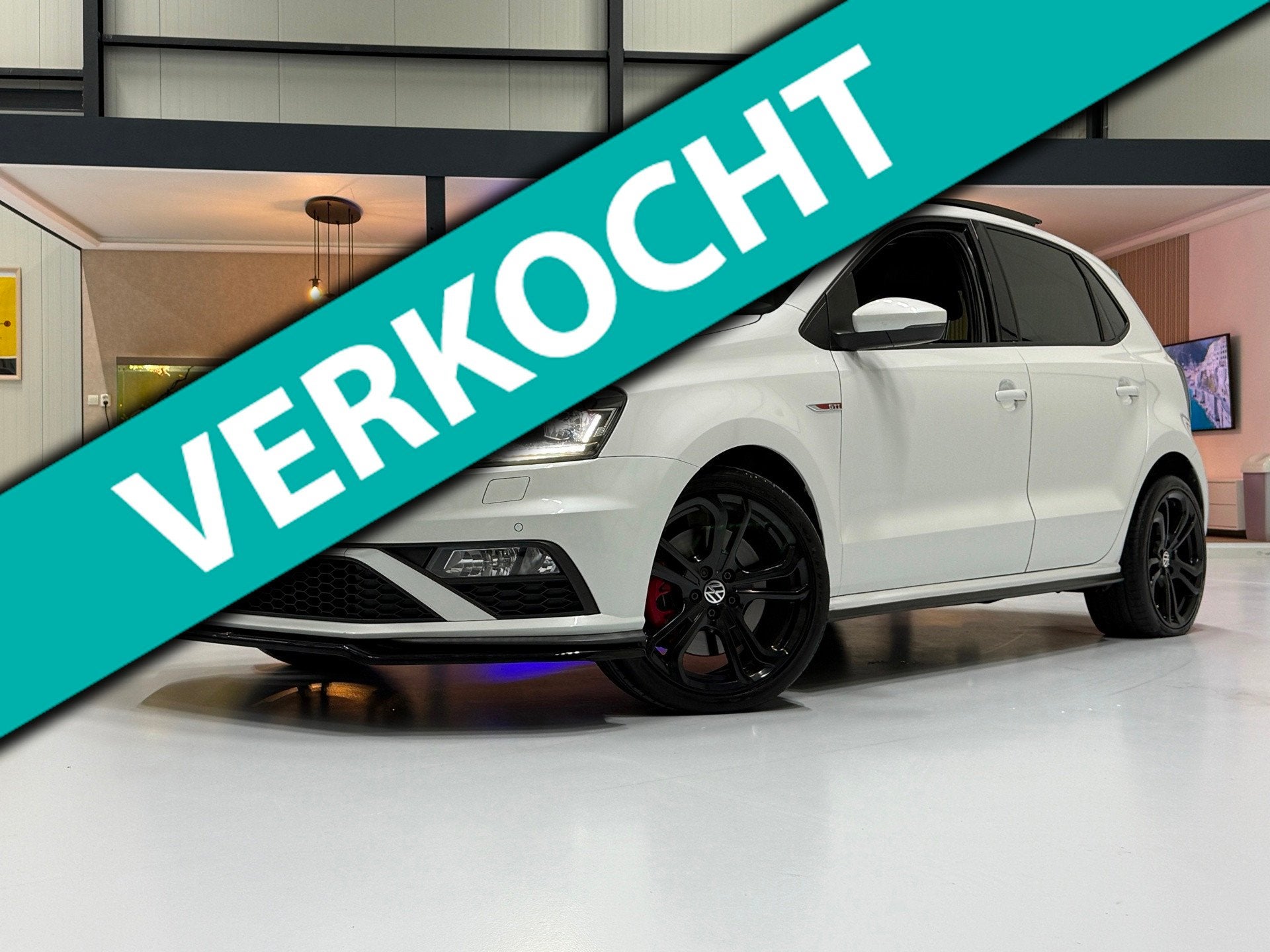 Volkswagen POLO 1.8 TSI GTI 192PK |DSG |Pano |Milltek |PDC|L, Gebruikt, Wit, Origineel Nederlands, Bedrijf