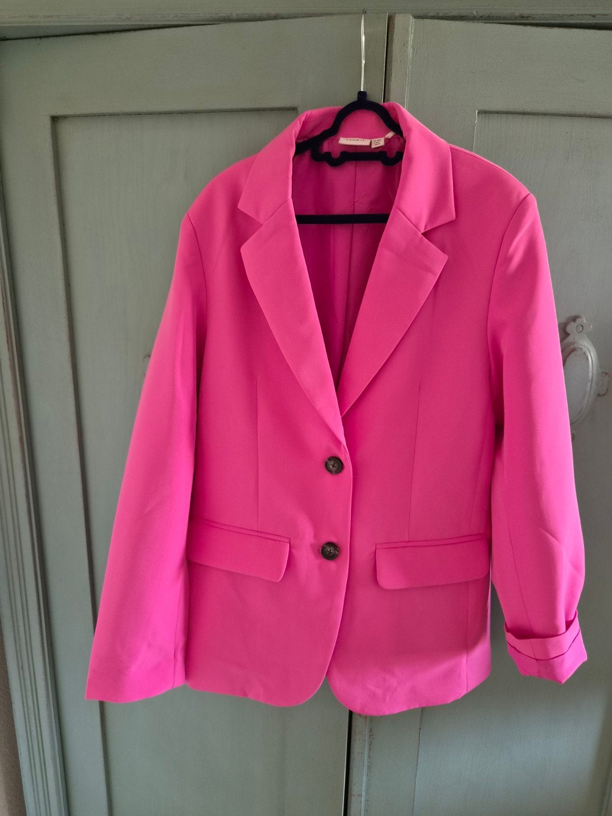 Roze colbert name it maat 146-152, Kinderen en Baby's, Kinderkleding | Maat 146, Ophalen, Meisje, Zo goed als nieuw, Name It
