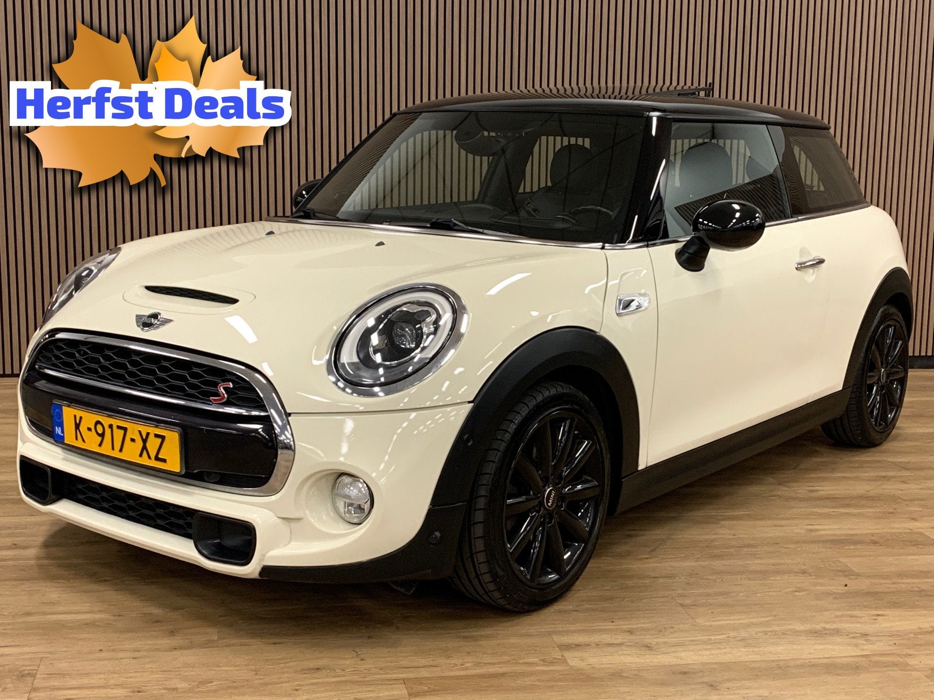 Mini Mini 2.0 Cooper S Chili Serious Business|Automaat|Opend, Auto's, Gebruikt, 4 stoelen, Leder, Bedrijf