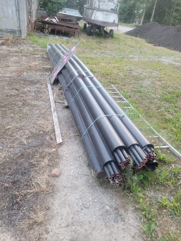 HDPE buizen, Ophalen, Overige materialen, 6 meter of meer, Zo goed als nieuw