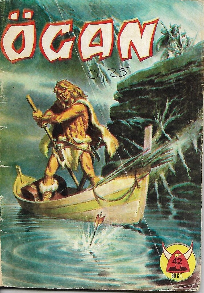 Ögan - Nr 42, Eén stripboek, Ophalen of Verzenden, Gelezen