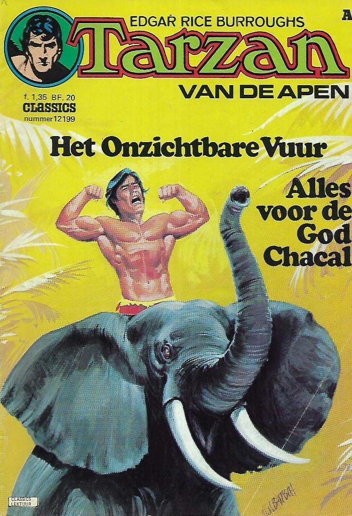 Tarzan - Classics nr. 12199, Het onzichtbare vuur, Boeken, Strips | Comics, Eén comic, Ophalen of Verzenden, Gelezen, Amerika