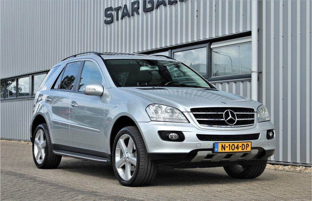 Mercedes-Benz M-Klasse ML 280 CDI Youngtimer BTW auto, Auto's, Automaat, Gebruikt, Zwart, 255 €/maand