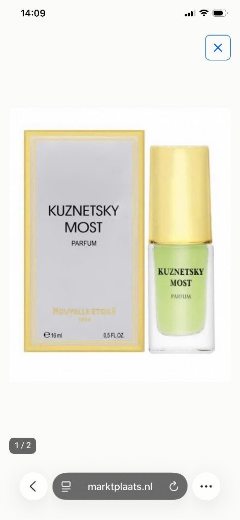 Parfum Kuznetsky Most Nouvelle Etoile 16 ml, Ophalen of Verzenden, Nieuw