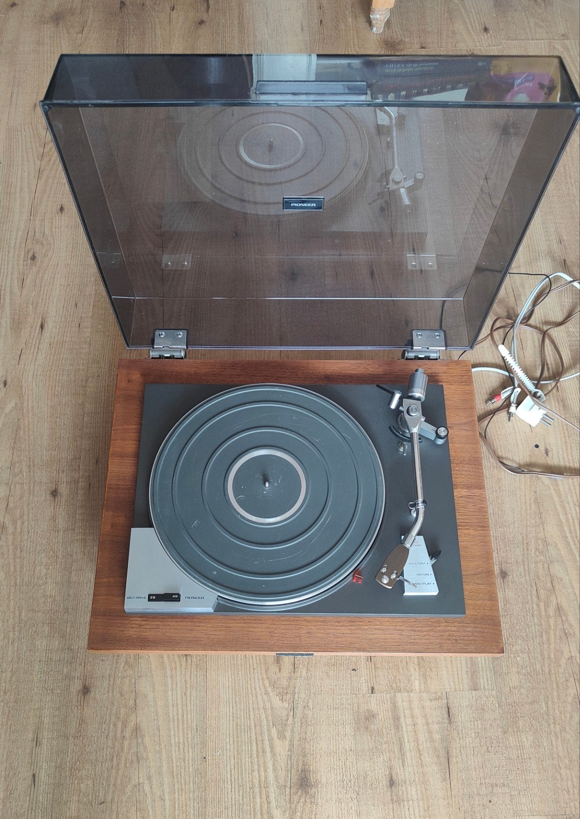 Pioneer PL-50 Platenspeler - Vintage Hifi, Ophalen, Gebruikt, Automatisch, Pioneer