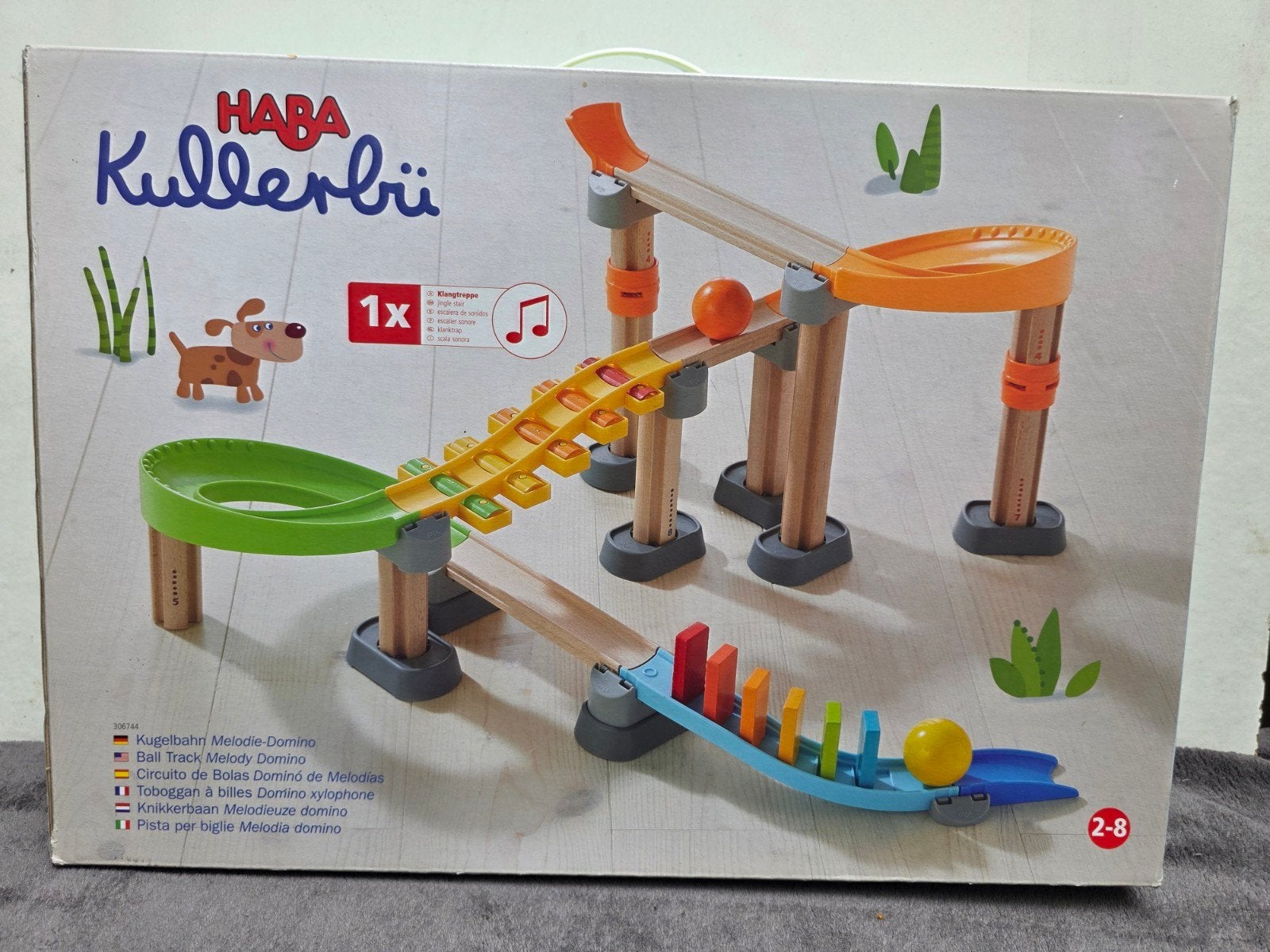 HABA Kullerbü knikkerbaan Melodie-Domino
