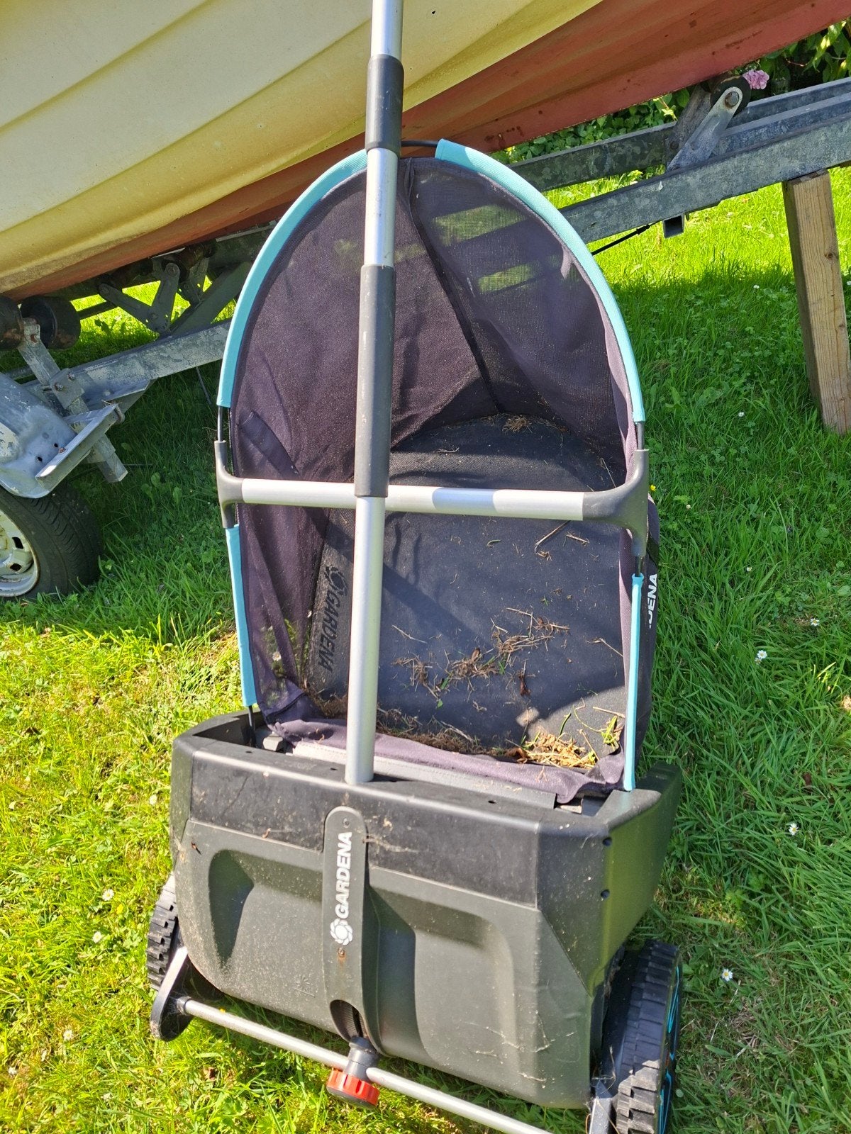 Bladverzamelaar, Tuin en Terras, Ophalen, Zo goed als nieuw