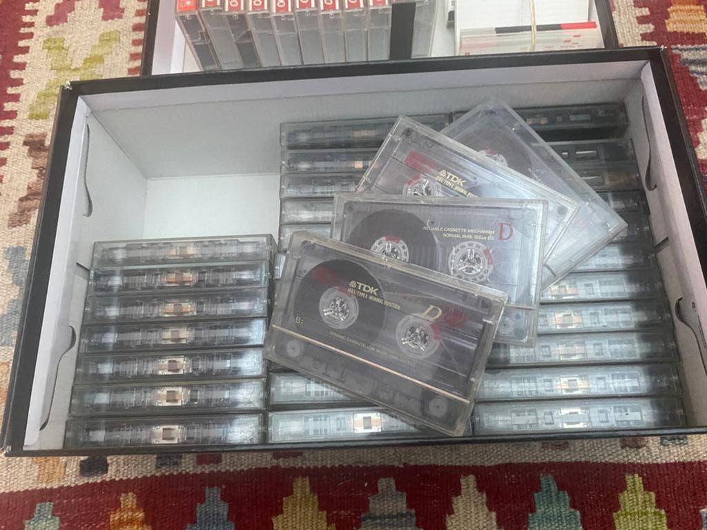 TDK cassette bandjes, Gebruikt, 2 t/m 25 bandjes, Overige genres, Ophalen of Verzenden