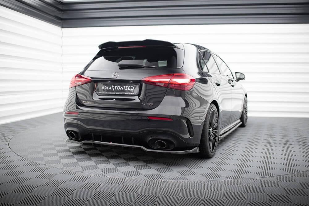 Voorlip sideskirt diffuser spoiler Mercedes AMG A35 W177 23+, Auto diversen, Tuning en Styling, Ophalen of Verzenden