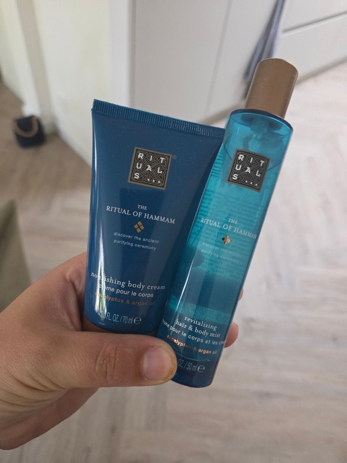 Rituals Body Cream & Hair & Body Mist, Ophalen of Verzenden, Nieuw, Bodylotion, Crème of Olie