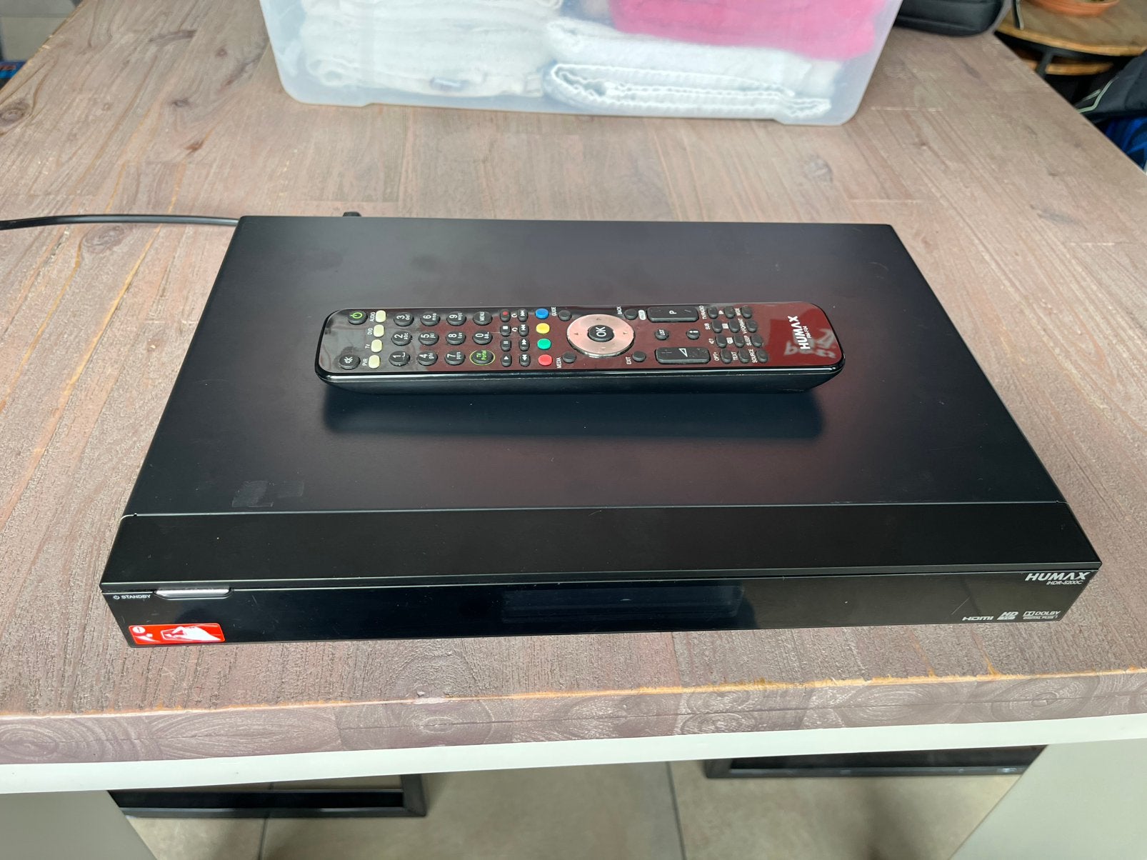 Humax IHDR 5200 C 500GB, Ophalen, Gebruikt, Harddiskrecorder