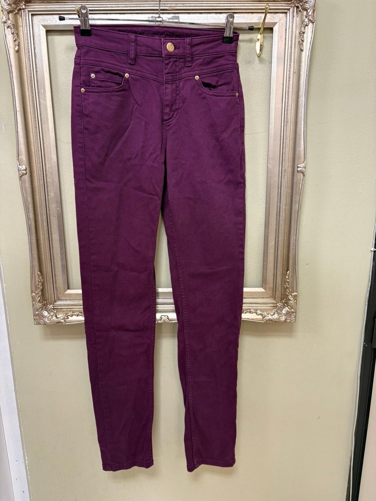 Pom Amsterdam broek maat 34, Paars, Ophalen of Verzenden, Zo goed als nieuw, Maat 34 (XS) of kleiner
