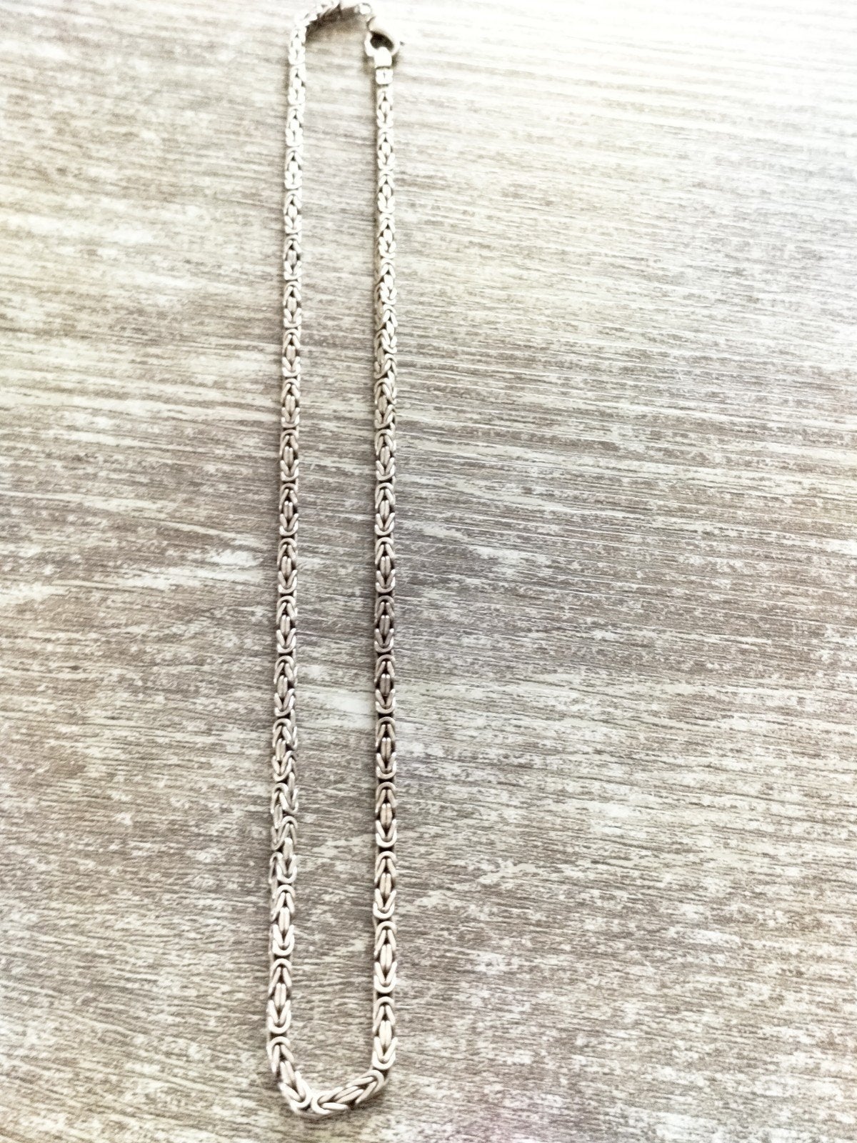 Antieke Zilveren Koningsketting, Sieraden, Tassen en Uiterlijk, Verzenden, Gebruikt, Zilver, Zilver
