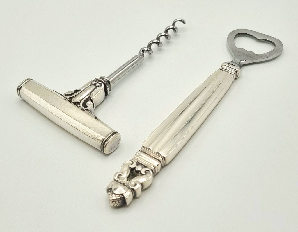 514. Zilveren cocktailset, Georg Jensen door Johan Rohde, Antiek en Kunst, Ophalen of Verzenden, Zilver