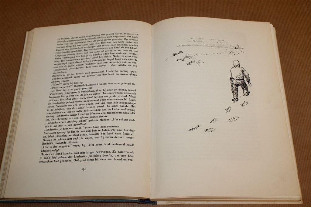 Roald Amundsen, Laatste Viking — Biografie Poolreiziger 1942, Ophalen of Verzenden, Gelezen, Europa