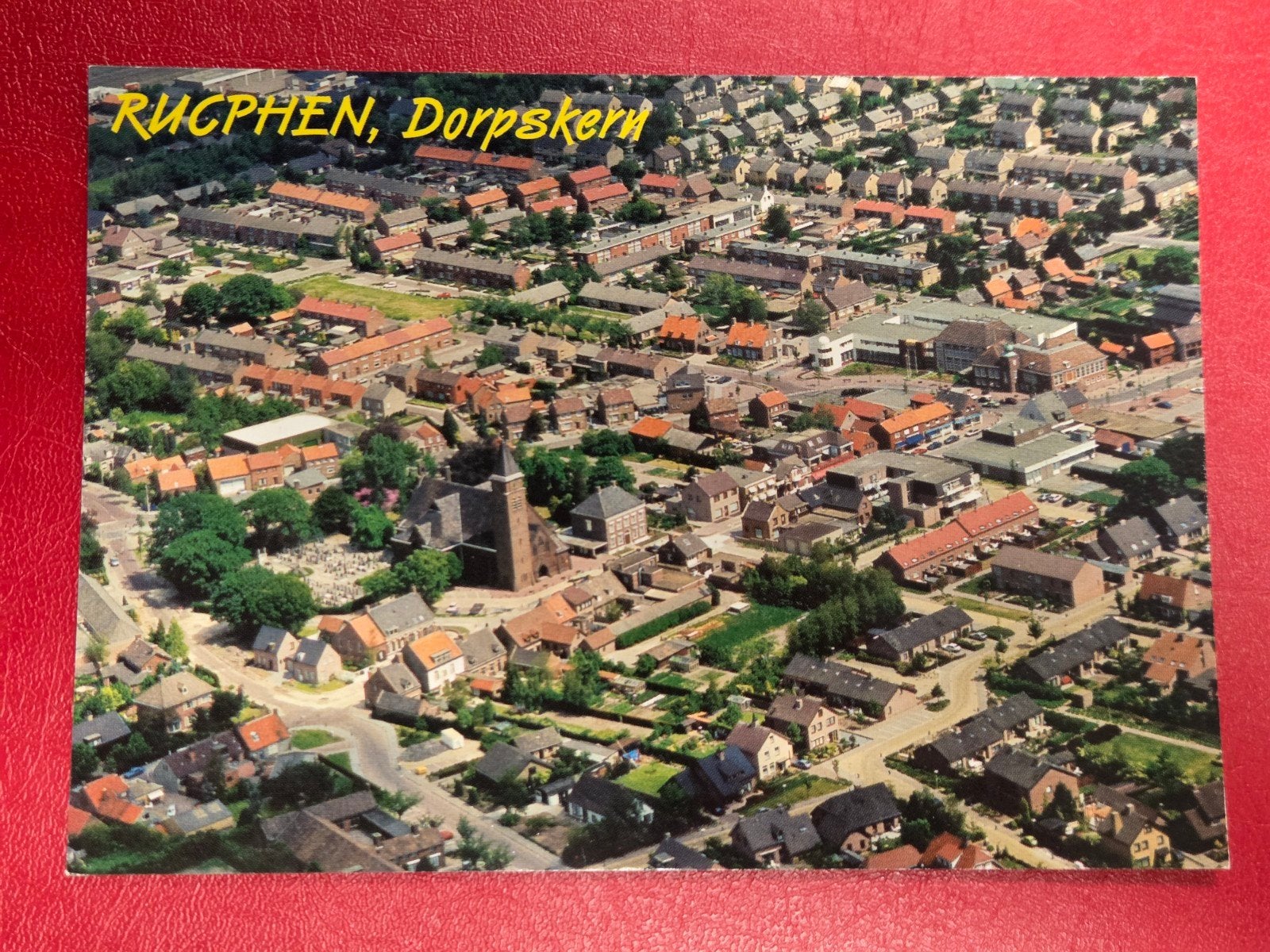 Rucphen bij Sprundel Luchtfoto, Ophalen of Verzenden, 1960 tot 1980