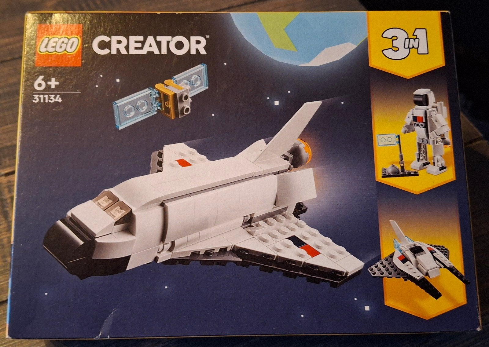 LEGO Creator 3-in-1 31134 Space Shuttle, Lego, Nieuw, Ophalen of Verzenden, Compleet