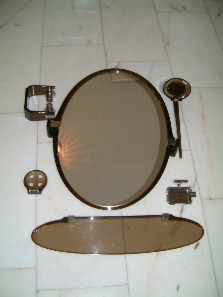 toilet / badkamer spullen retro jaren 60, Ophalen, Overige typen, Zo goed als nieuw, Minder dan 100 cm