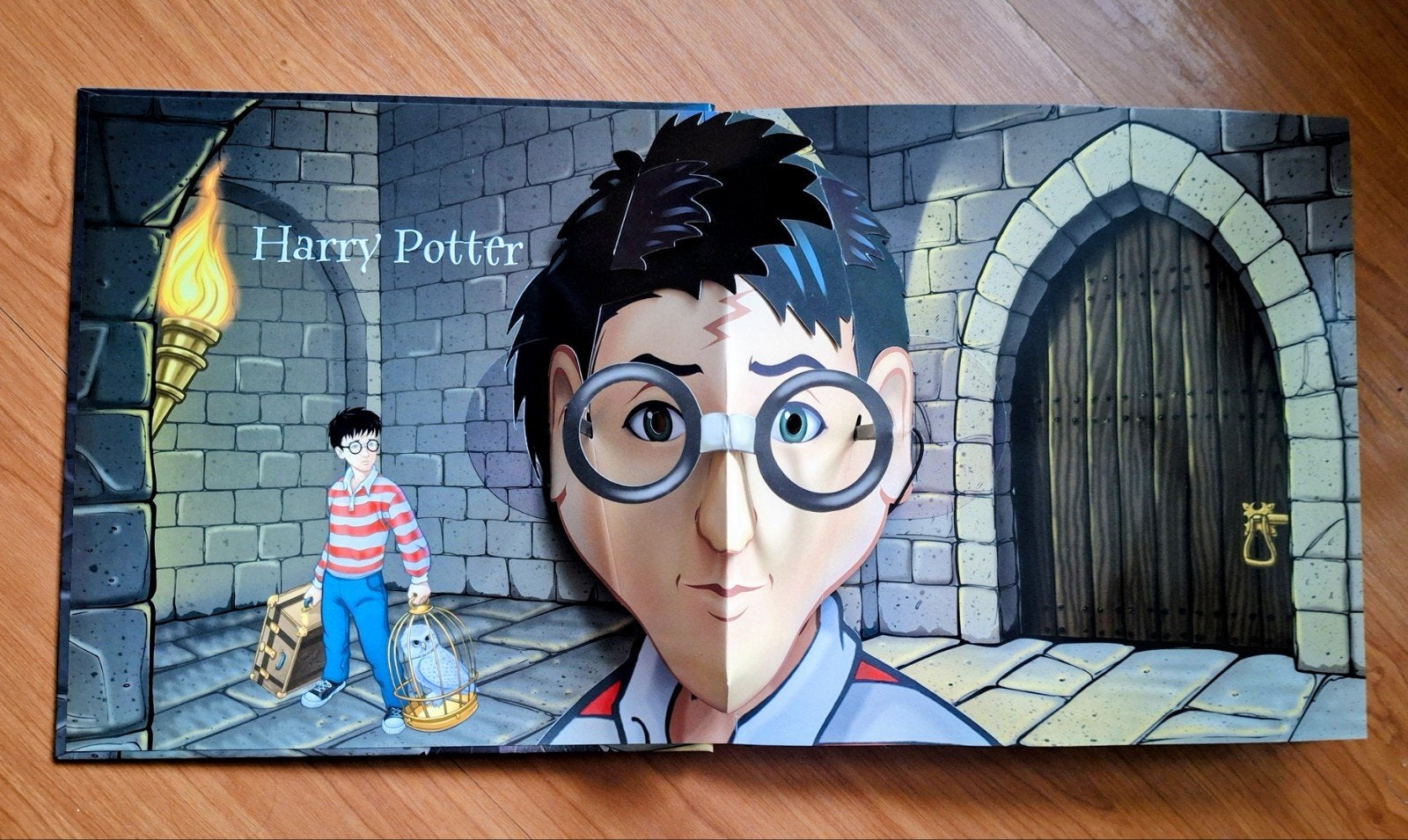 Harry Potter en Ron Wemel Pop-up Boek, Ophalen of Verzenden, Zo goed als nieuw, J.K. Rowling