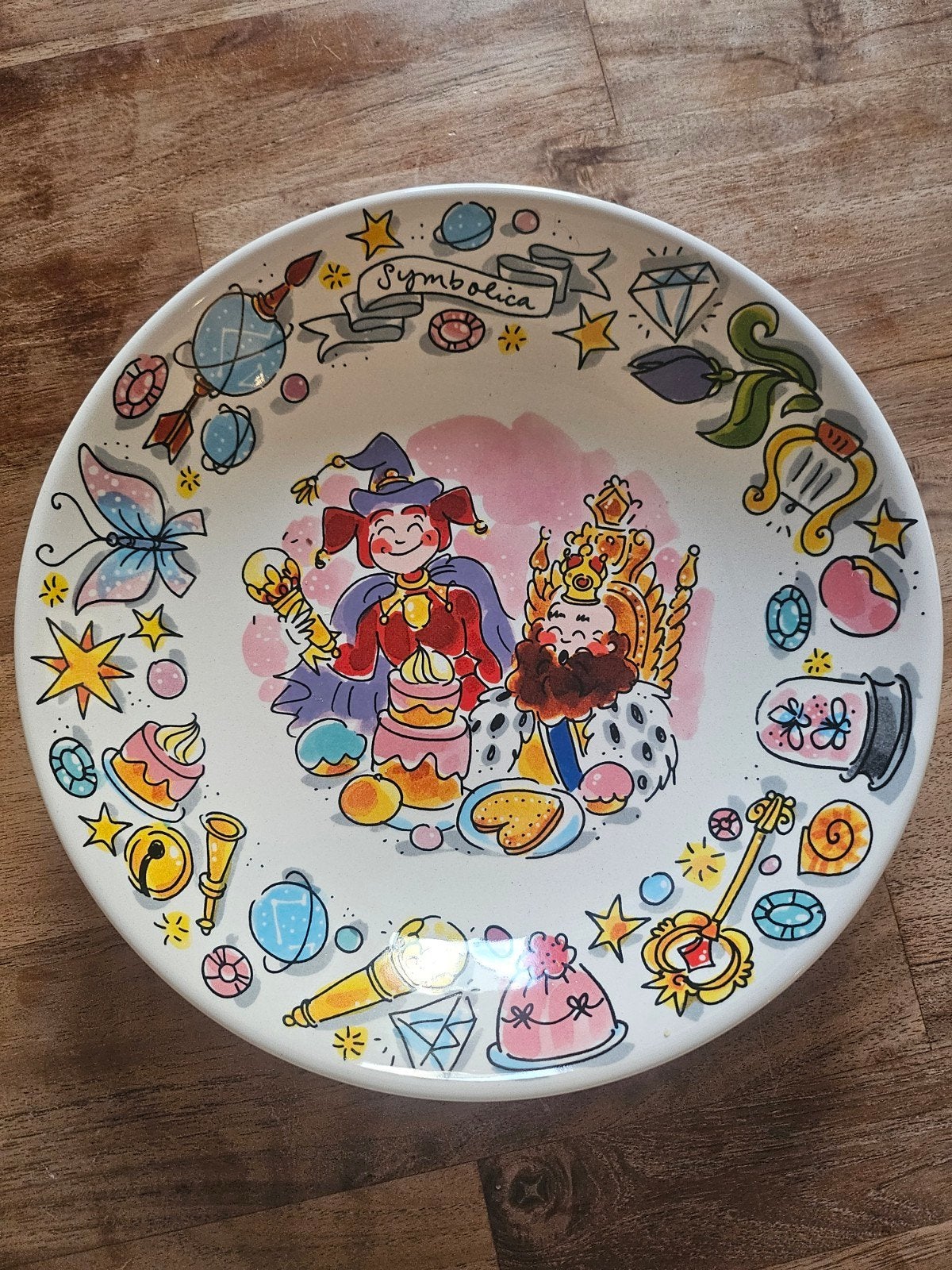 Efteling Symbolica Blond Amsterdam bord, Ophalen of Verzenden, Nieuw, Gebruiksvoorwerp