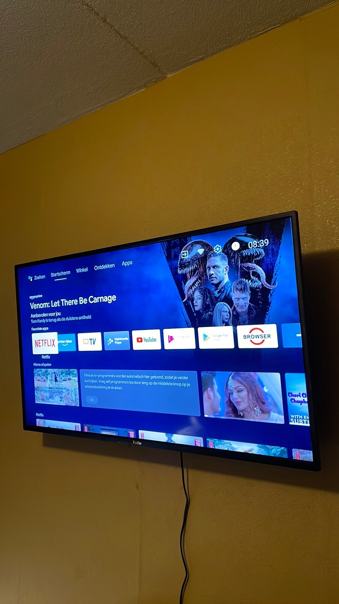 TUTU smart tv (42inch), Audio, Tv en Foto, Televisies, Ophalen, QLED, 50 Hz, HD Ready (720p)