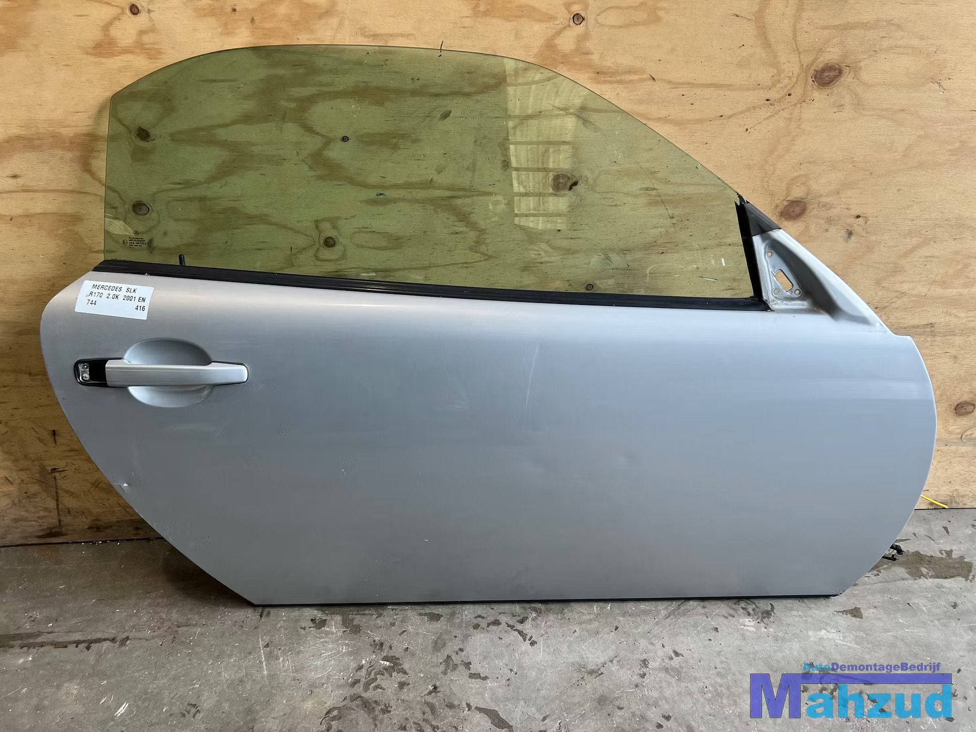 MERCEDES SLK R170 zilver 744 Rechts deur portier 1996-2004, Auto-onderdelen, Gebruikt, Mercedes-Benz AG, Deur, Mercedes-Benz