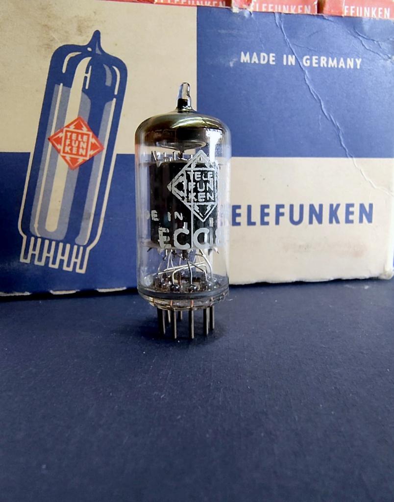ECC83 Telefunken getest, Ophalen of Verzenden, Buis of Buizen