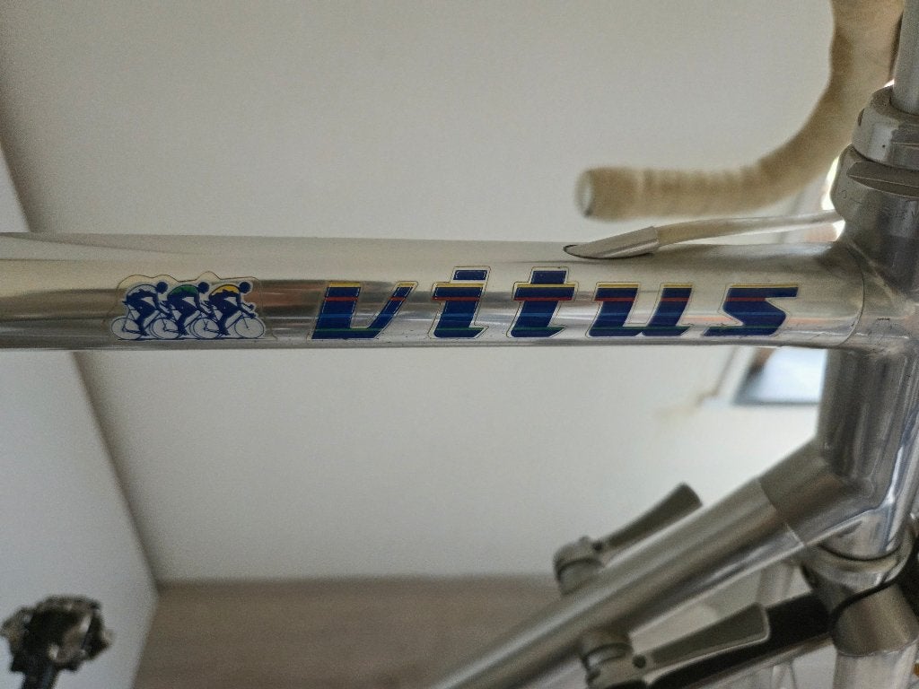Vitus vintage racefiets – licht aluminium –jaren ’80/’90, Fietsen en Brommers, Fietsen | Racefietsen, 28 inch, Gebruikt, 53 tot 57 cm