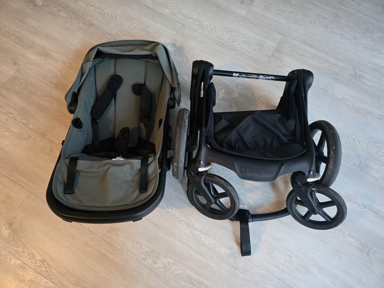 Bugaboo Fox Kinderwagenset + auto stoel, Ophalen, Bugaboo, Zo goed als nieuw, Combiwagen