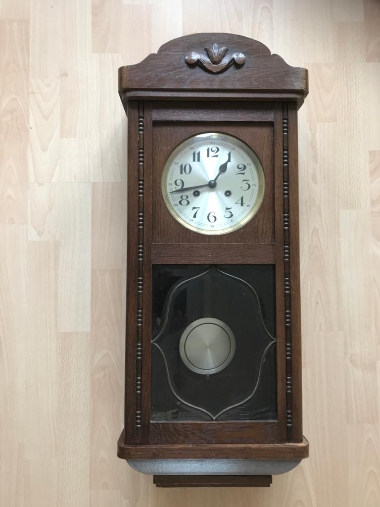 Regulateur, wandklok, Antiek en Kunst, Antiek | Klokken, Ophalen