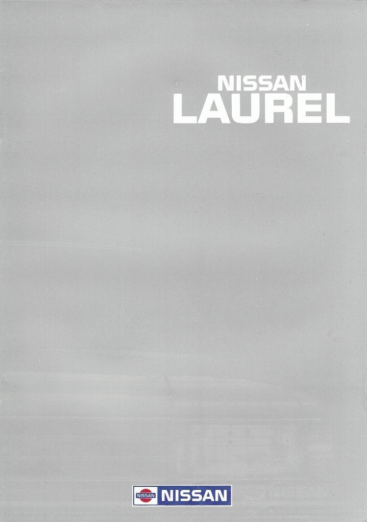 Brochure Nissan Laurel 1987, Ophalen of Verzenden, Gelezen, Nissan