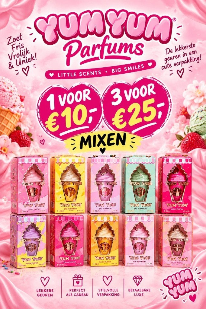YUM YUM parfum, Ophalen of Verzenden, Nieuw