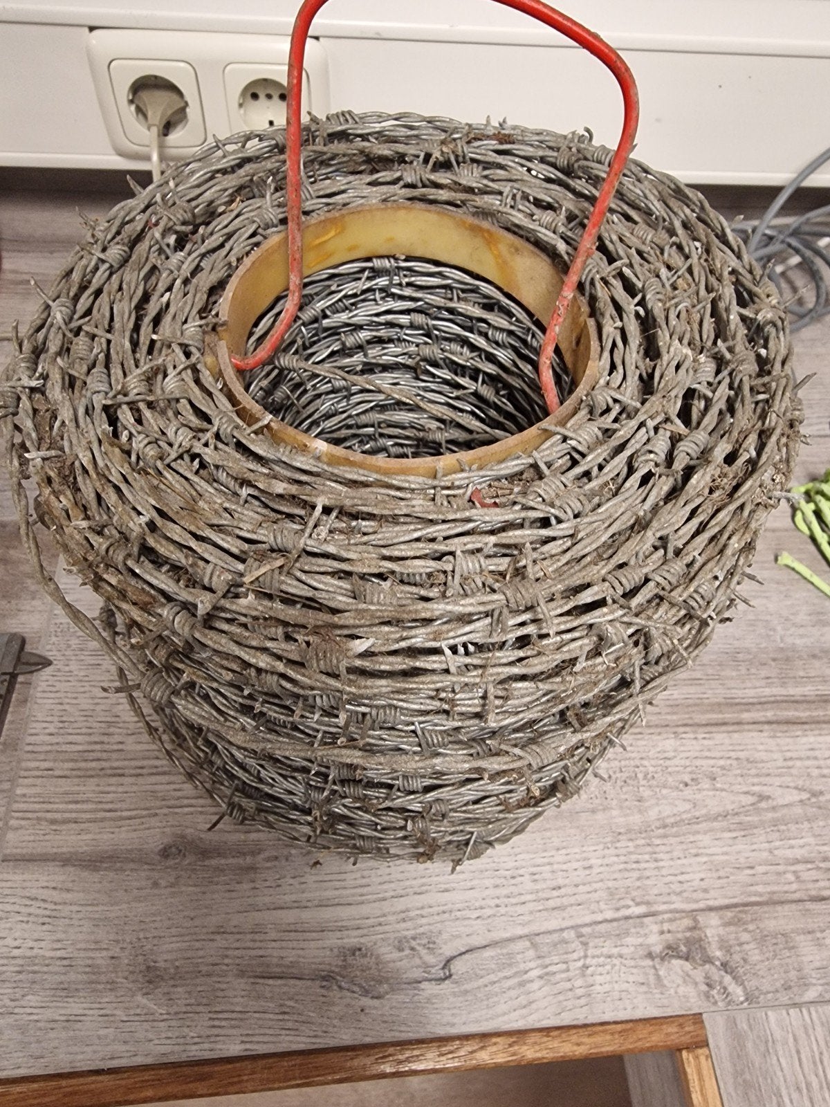 Gegalvaniseerd Prikkeldraad 50m, 1.7mm, 4-punts, Tuin en Terras, Ophalen