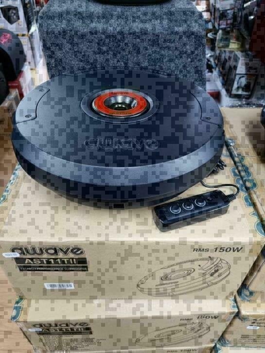 Nieuwe lijn subwoofers active voor in reservewiel, Niet ingevuld, Niet ingevuld, Nieuw, Ophalen of Verzenden