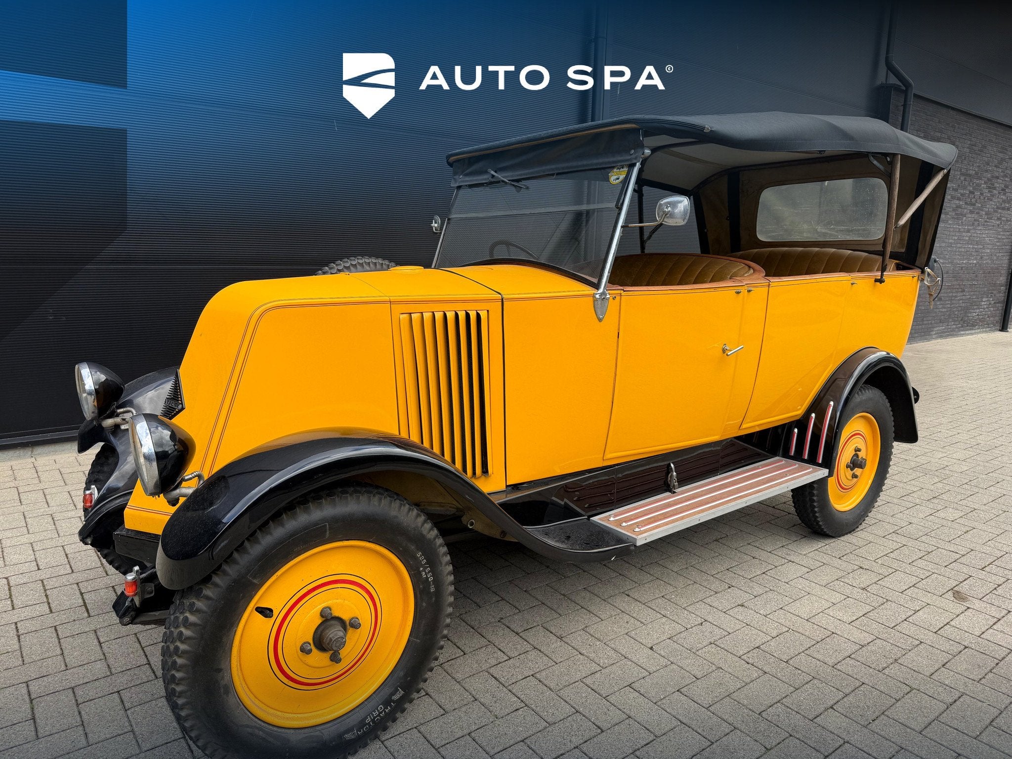 Renault NN 1927 Leer OLDTIMER Verzamelobject Cabrio Rijklaar, Renault, Bedrijf, Handgeschakeld, 17 pk