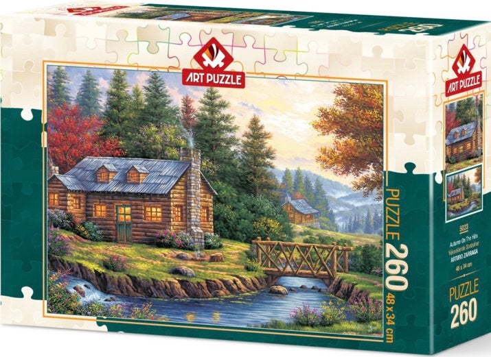 Art Puzzle - Autumn on the Hill - 260XL stukjes, Ophalen of Verzenden, Minder dan 500 stukjes, Nieuw, Legpuzzel