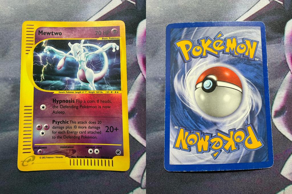 Mewtwo Expedition 20/165 reverse holo, Ophalen of Verzenden, Zo goed als nieuw