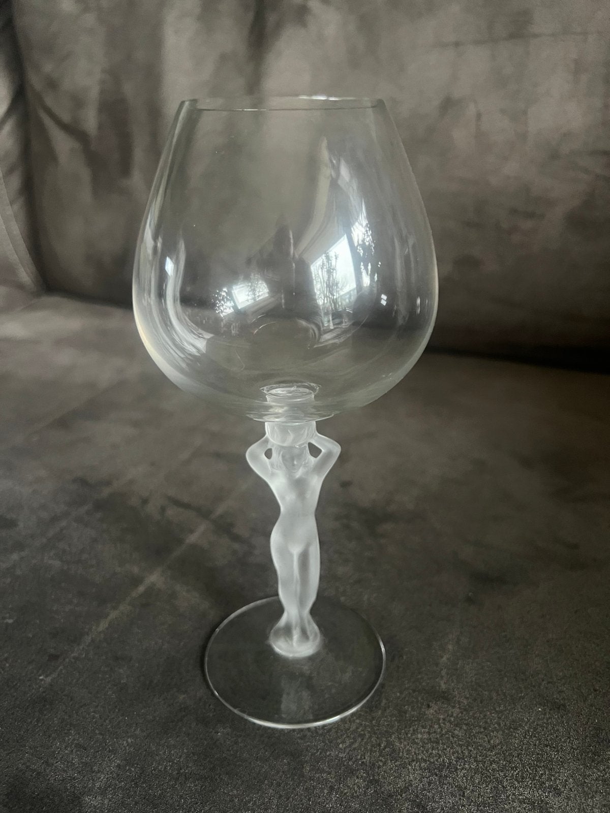 Vintage Jaren '60 Wijnglas Naakt Vrouwelijk., Ophalen of Verzenden, Zo goed als nieuw, Borrel- of Shotglas