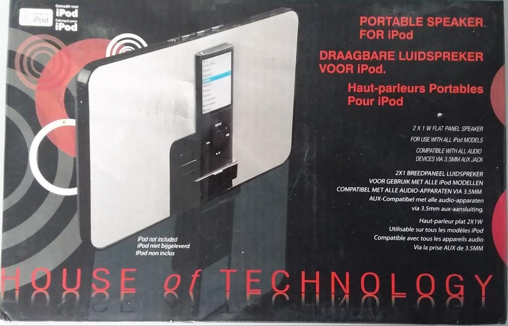 Draadloze Luidspreker voor IPOD. Nieuw., Audio, Tv en Foto, Luidsprekers, Ophalen of Verzenden, Nieuw
