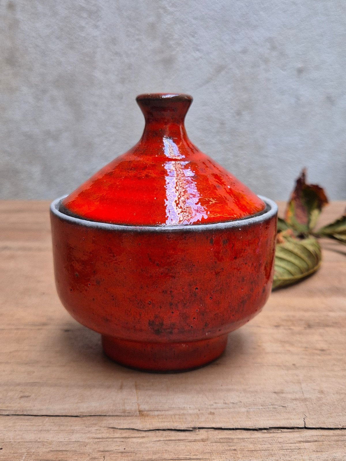 Vintage dekselpotje / suikerpot – Hannie Mein Keramiek, Antiek en Kunst, Ophalen of Verzenden