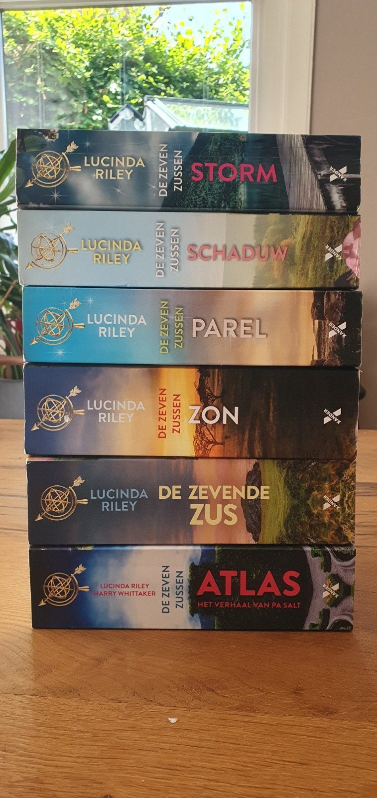 Lucinda Riley - De Zeven Zussen, 7de zus en storm, Boeken, Ophalen of Verzenden, Zo goed als nieuw, Lucinda Riley