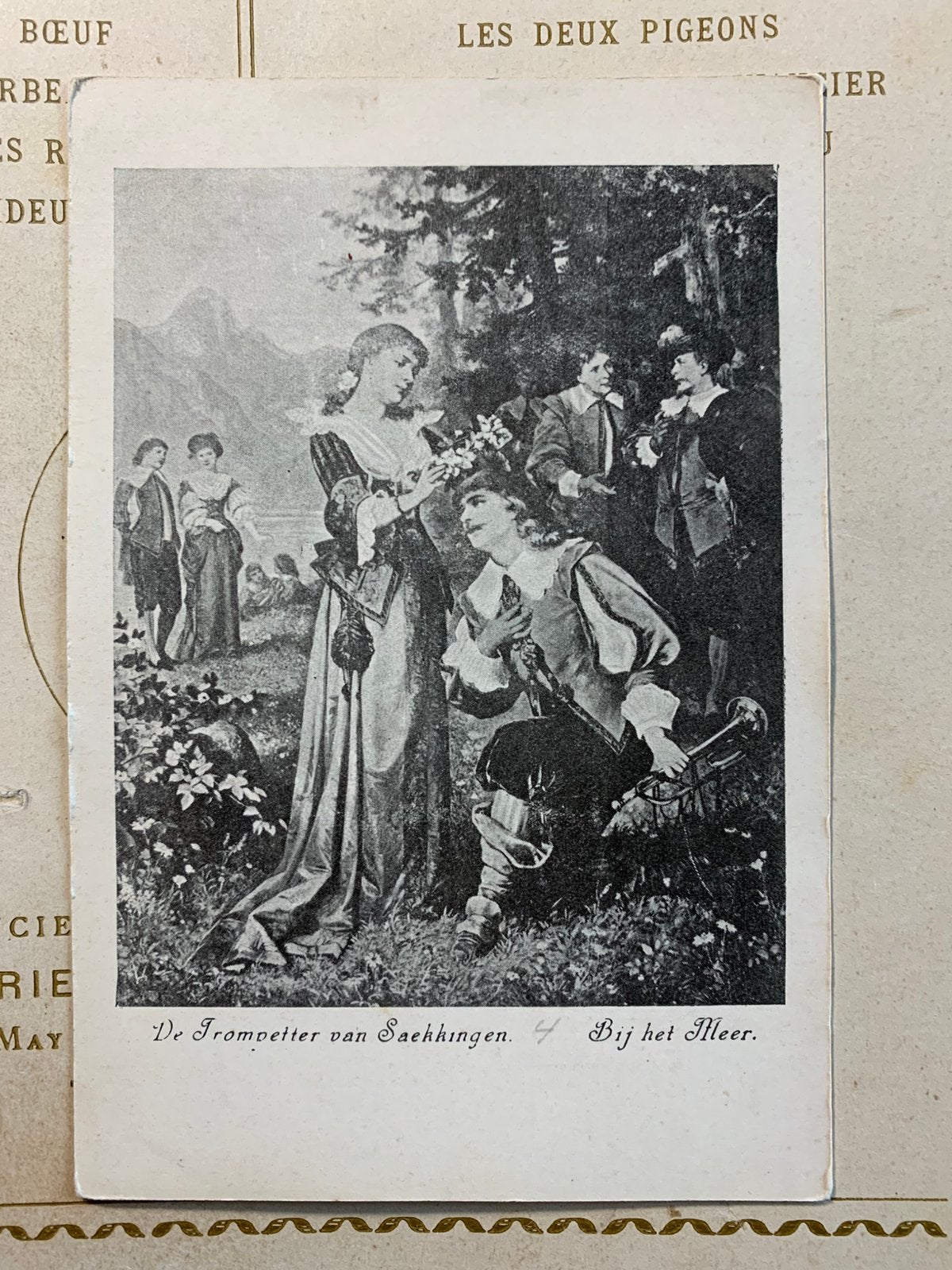 De Trompetter van Saekkingen - Bij het Meer (MC), Ophalen of Verzenden, Voor 1920, Ongelopen, Overige thema's