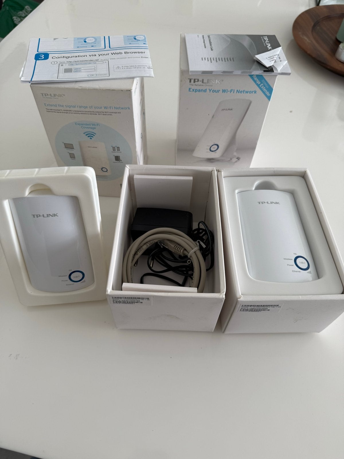 TP-Link TL-WA850RE 300Mbps Universele WiFi Range Extender, Computers en Software, Ophalen of Verzenden, Zo goed als nieuw