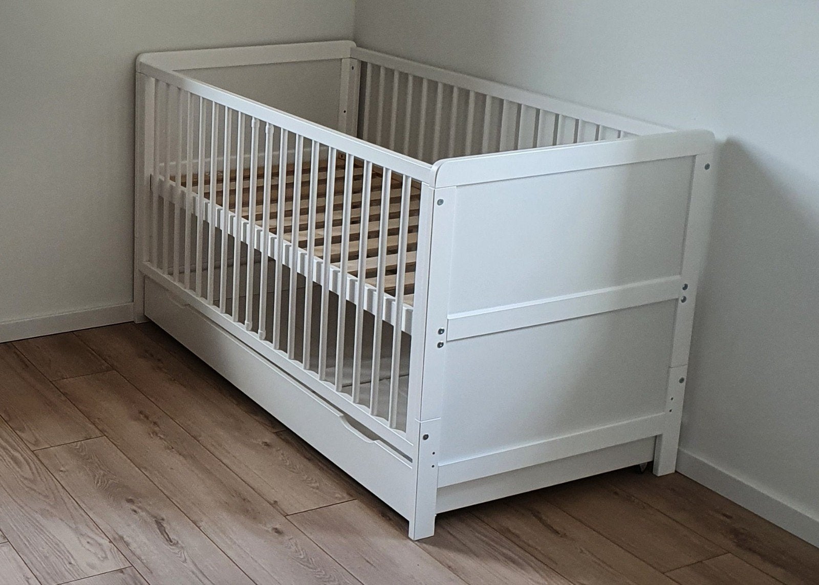 Petit Amelié 3-in-1 bed/meegroeibed met onderschuiflade, Kinderen en Baby's, Ophalen, Gebruikt